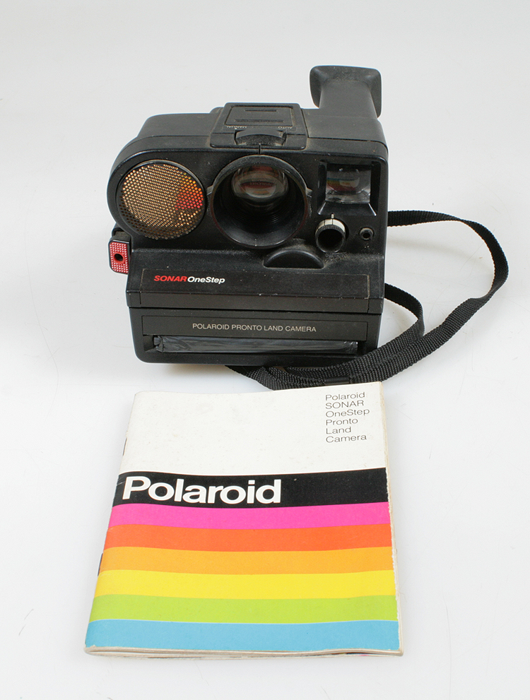 POLAROID SONAR ONE STEP PRONTO LAND CAMERA W/MANUAL | eBay