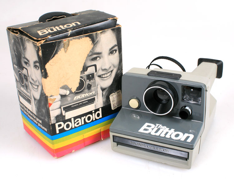 POLAROID LAND CAMERA, THE BUTTON IN ORIG. BOX eBay