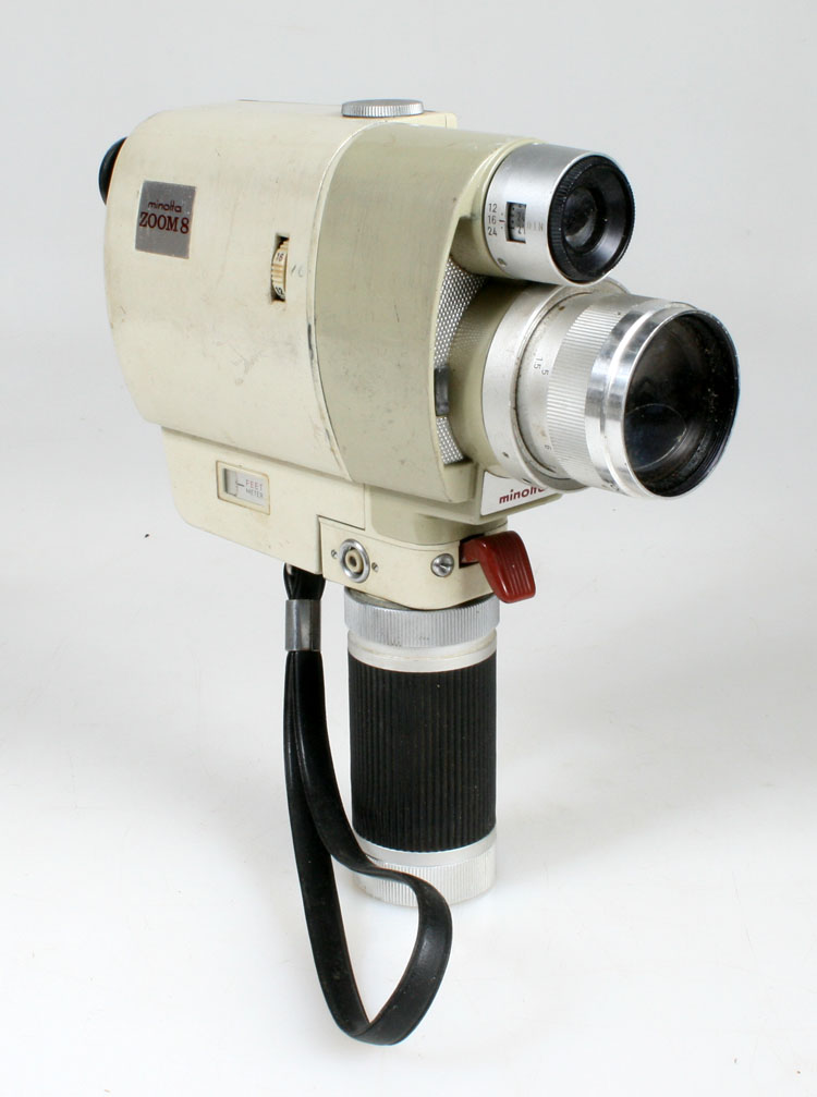 MINOLTA カメラ 8MM MINOLTA ZOOM 8 MOVIE CAMERA ((FOR PARTS)) | eBay
