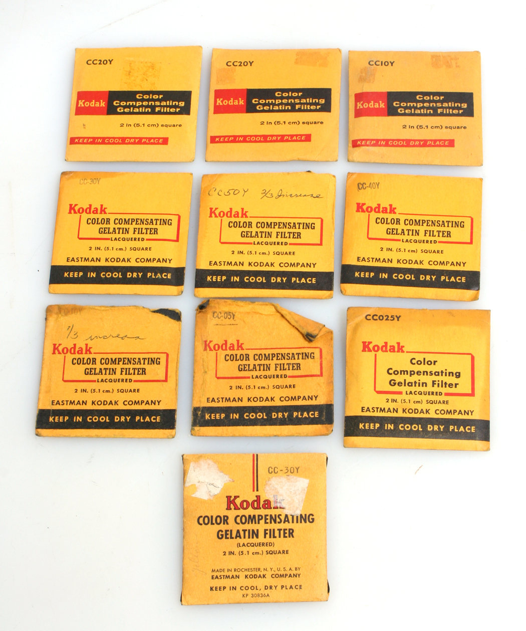 50mm Filter NEW UNOPENED Kodak Wratten 97 Gelatin 2/" x 2/"
