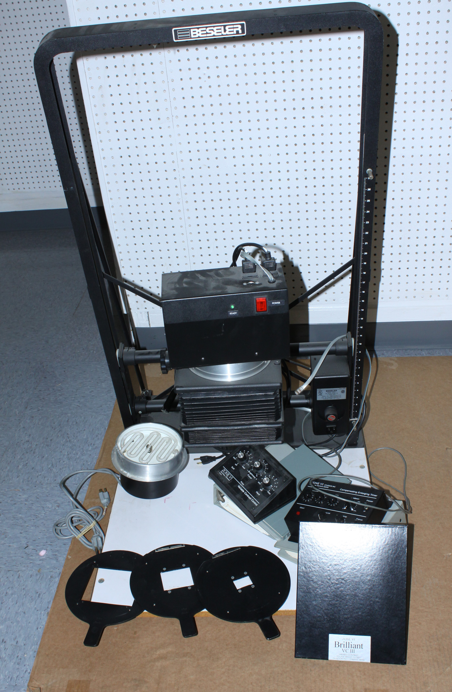 BESELER 45MXT PHOTOGRAPHIC DARKROOM ENLARGER WITH ACCESSORIES eBay