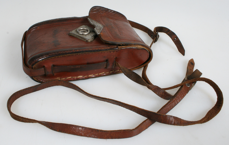 Vintage leather camera case Clearance