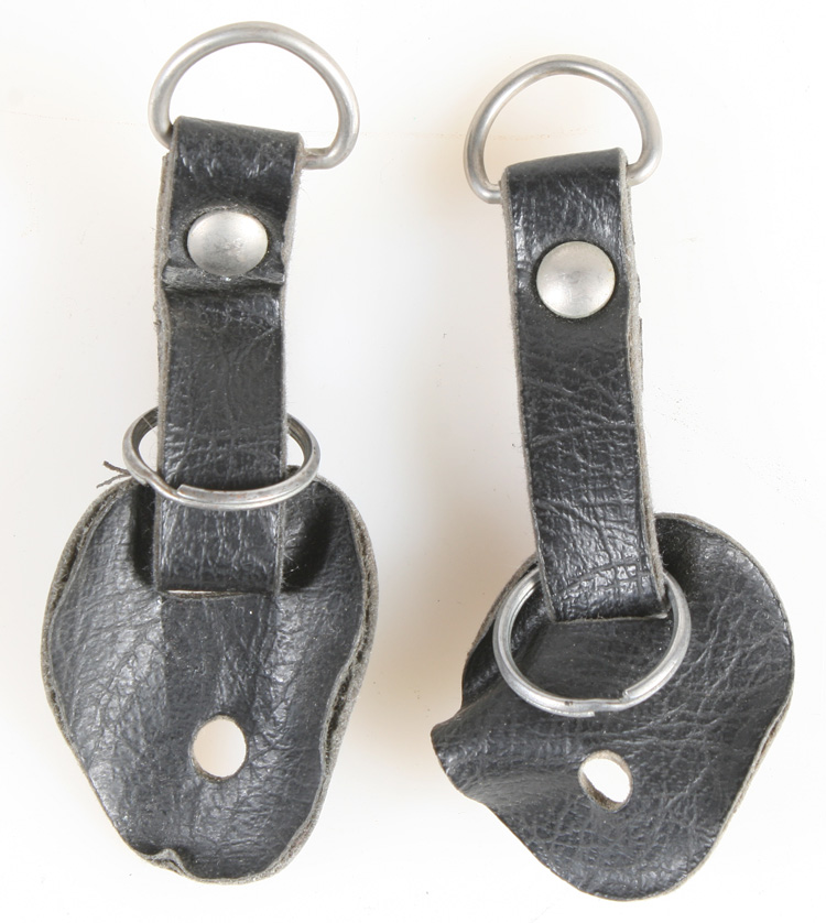 CAMERA STRAP BLACK LEATHER LUG PROTECTORS eBay