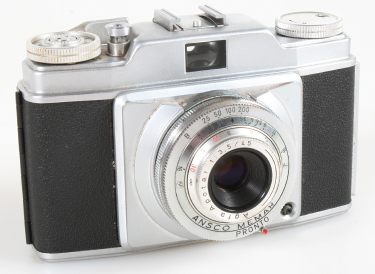 1954 35mm Ansco Memar Vintage Camera Advdertisment