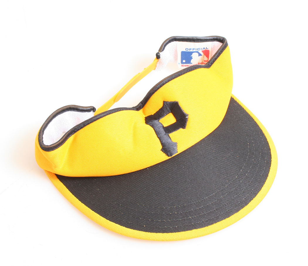 yellow visor hat