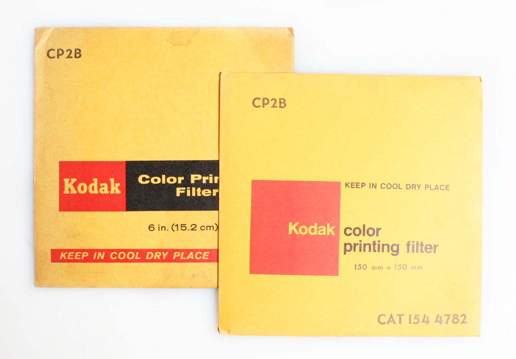 KODAK 6 INCH CP2B COLOR PRINTING FILTERS SET OF 2 UNOPENED eBay