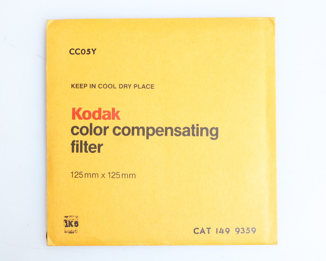 KODAK 5 INCH CC057 COLOR COMPENSATING GEL FILTER eBay