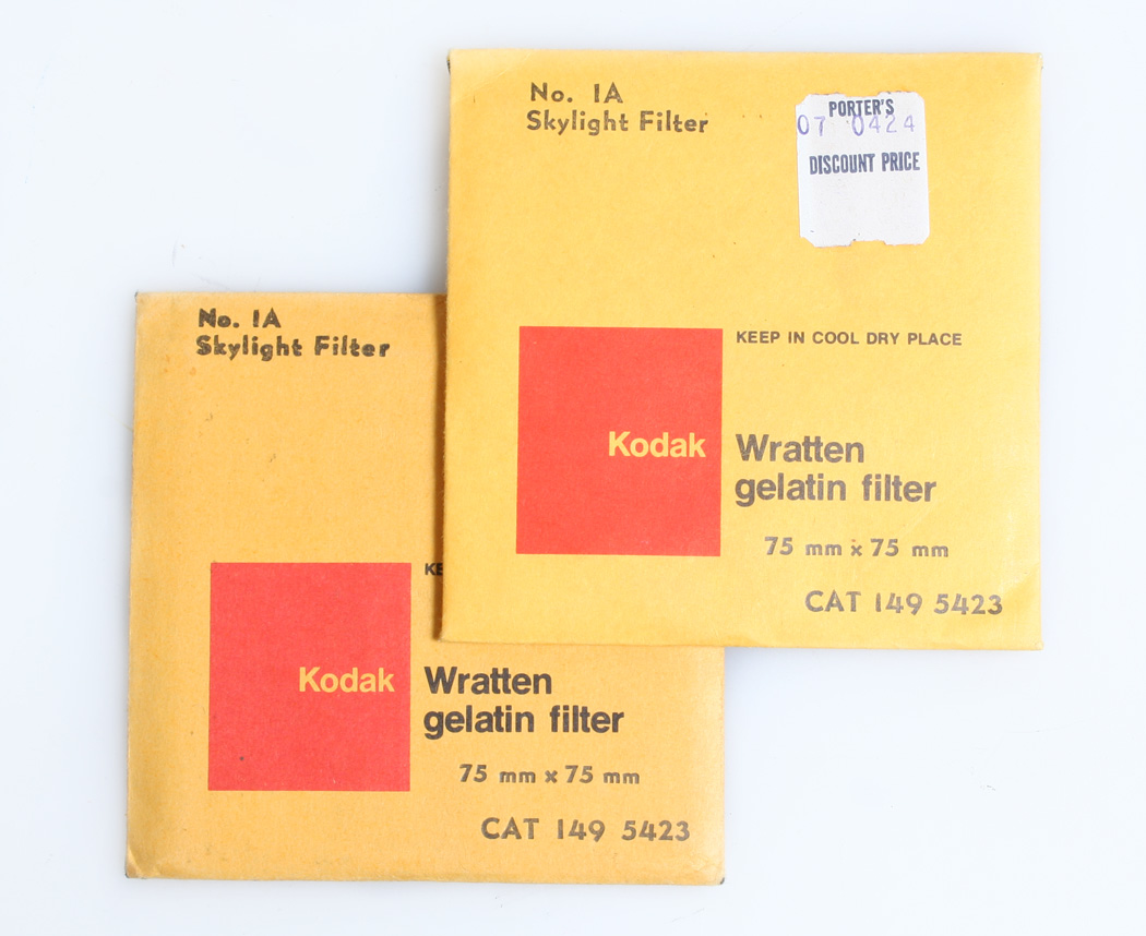 Kodak Wratten Gelatin Filter Chart