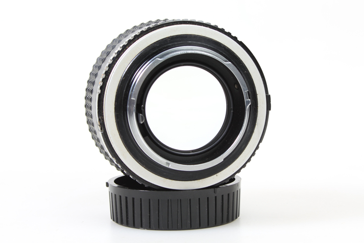 Minolta Rokkor 50mm f1.4 MD Mount Lens w/ Skylight Filter, F+R